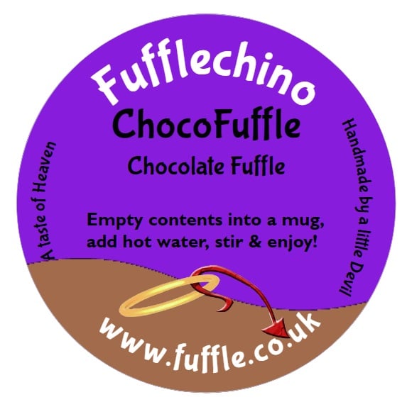 ChocoFuffle Fufflechino Pod Hot Chocolate