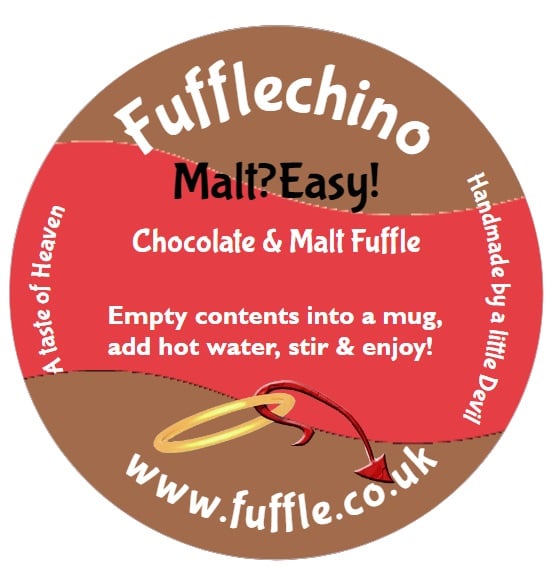 Malt?Easy! Fufflechino pod Chocolate & Malt Hot Chocolate