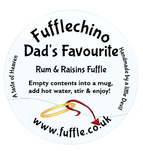 Dad's Favourite Fufflechino pod - Coffee Rum n Raisin