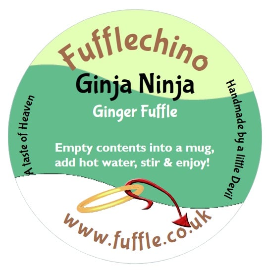 Ginja Ninja Fufflechino pod Hot Chocolate
