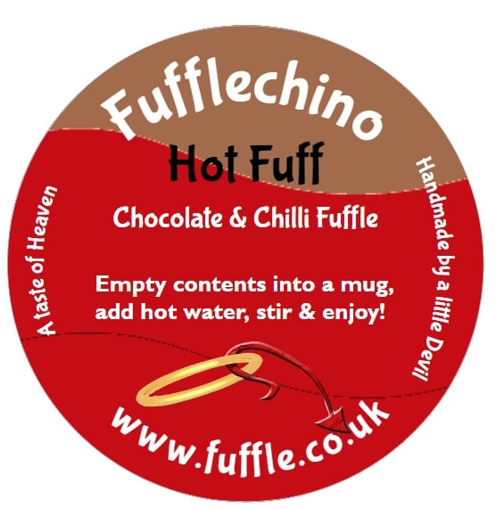 Hot Fuff Fufflechino pod Chilli Hot Chocolate